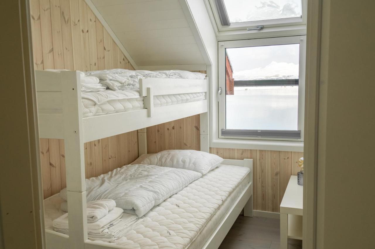 Вілла Brand New Nappstraumen Seaview Cabin Gravdal  Екстер'єр фото