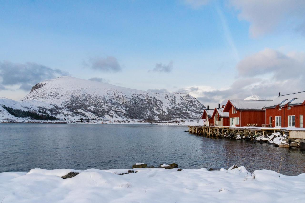 Вілла Brand New Nappstraumen Seaview Cabin Gravdal  Екстер'єр фото