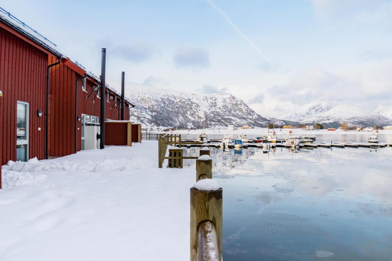 Вілла Brand New Nappstraumen Seaview Cabin Gravdal  Екстер'єр фото