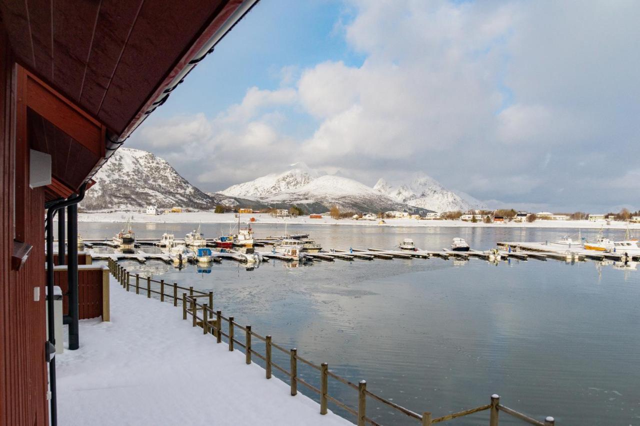 Вілла Brand New Nappstraumen Seaview Cabin Gravdal  Екстер'єр фото