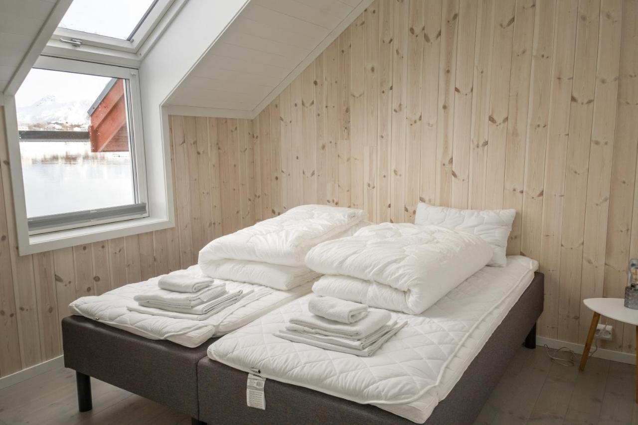 Вілла Brand New Nappstraumen Seaview Cabin Gravdal  Екстер'єр фото