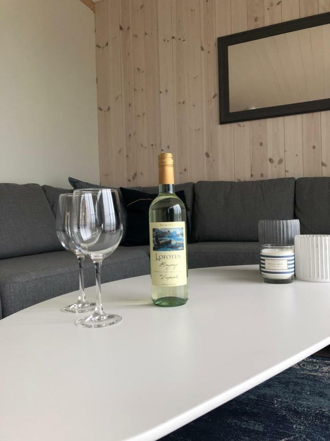 Вілла Brand New Nappstraumen Seaview Cabin Gravdal  Екстер'єр фото